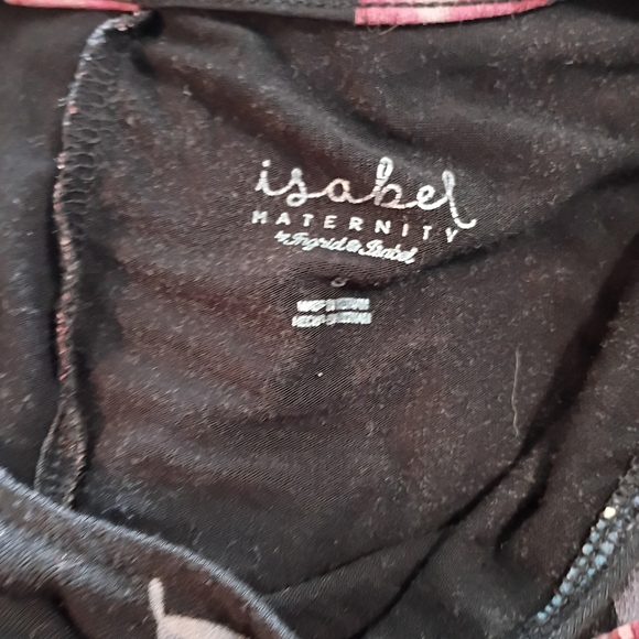 Isabel Maternity -  Floral Black Maxi Dress Size Small - Picture 5 of 5